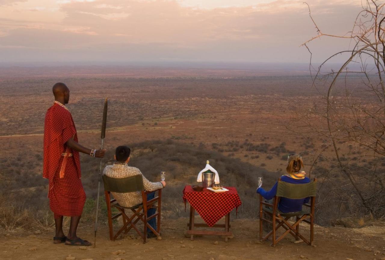 Severin Safari Camp Tsavo West National Park Eksteriør billede