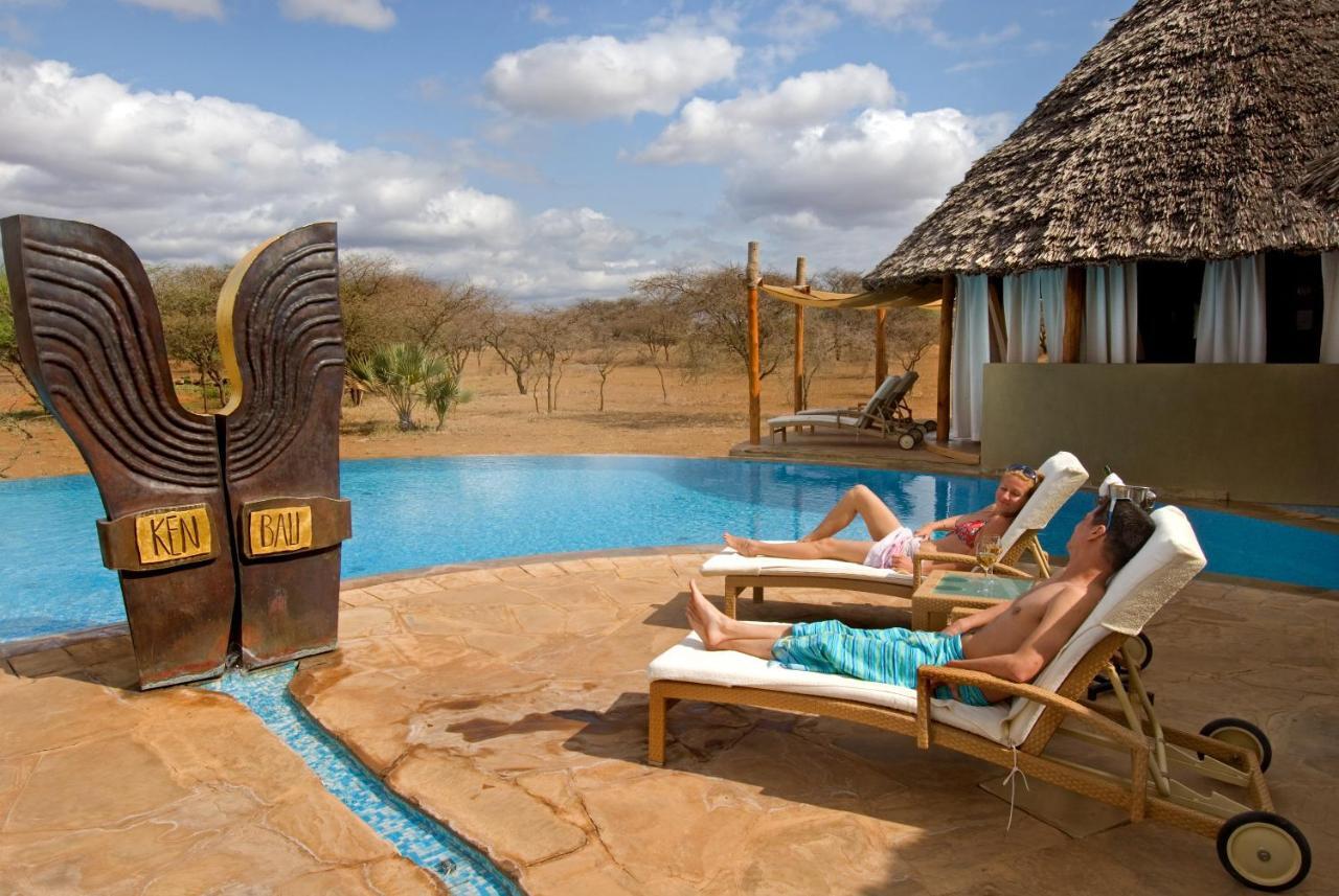 Severin Safari Camp Tsavo West National Park Eksteriør billede