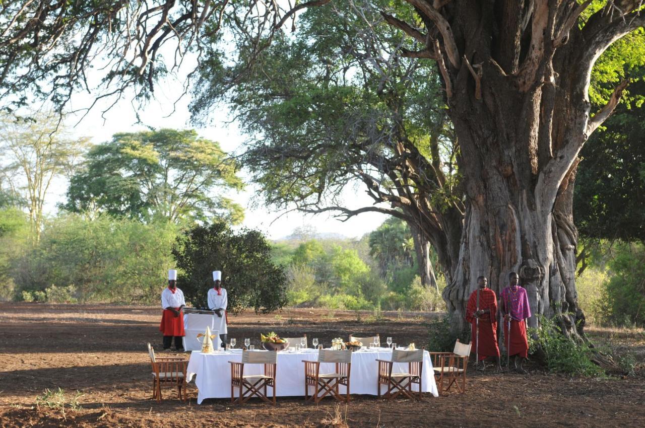 Severin Safari Camp Tsavo West National Park Eksteriør billede